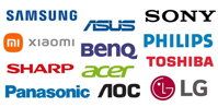 Oprava monitorov Dell, HP, LG, Samsung, ASUS, Acer, BenQ a ďalších