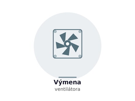 Výmena ventilátora