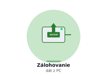Zálohovanie dát z PC