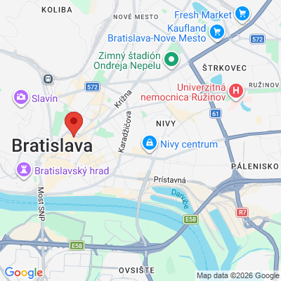Google map: 48.1490022,17.1123747